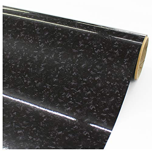 Forged Carbon Folie (32,74 €/m²) Carwrapping Fahrzeug Folierung Auto Folieren Carbonfolie Carstyling (Glanz, 400x145 cm)
