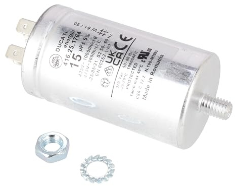 sparefixd Condensateur 15 uf pour sèche-linge Baumatic