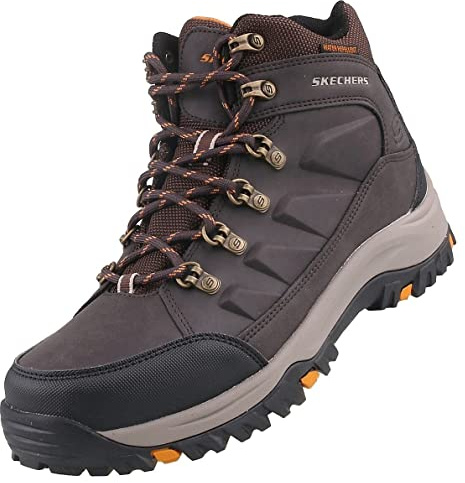 Skechers Herren 204642 Choc Trekking Shoes, Schokoladenbraun, 44 EU