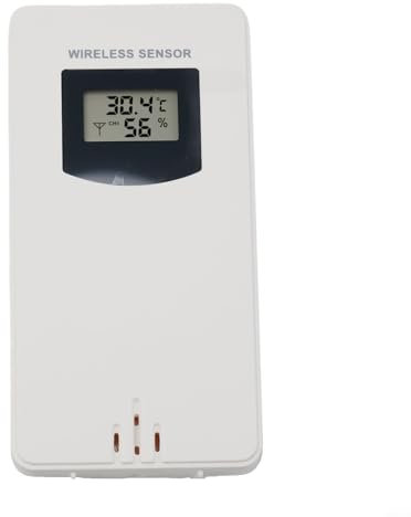 For FanJu Weather Station Additional Outdoor Sensor for Temperature and Humidity(white)
