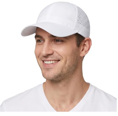 YAMEE Basebollkeps för sommaren för män, kvinnor, justerbart nät, baseballkeps, snabbtorkande sportkeps, andningsbar solhatt för golf, tennis, sport, fritid utomhus