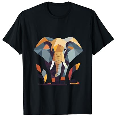 Design artistique élégant pour fans d'éléphants Save The Elephants T-Shirt