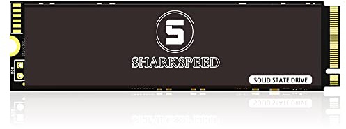 S SHARKSPEED Disque dur SSD interne M.2 NVMe PCIe Gen3.0 x 4 128 Go