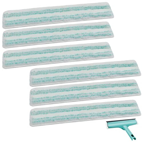 GFRED 32 cm Window Wiper Cover Replacement Cover for Leifheit Window Wiper, 6 Pack
