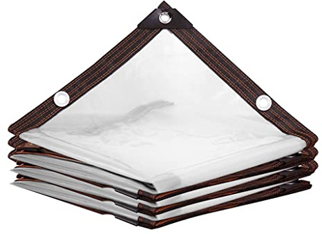 JOSUR Cubierta Protectora De La Planta, Película De Plástico Transparente Película De Invernadero A Prueba De Escarcha A Prueba De Lluvia Transpirable(1 x 1m)