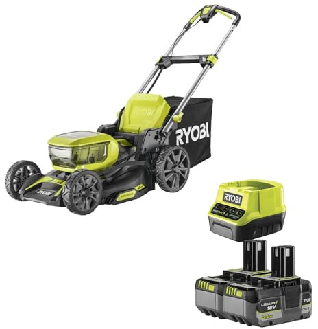 Ryobi RY18LMX46A-250 Rasaerba Batteria 18V Brushless 2x5Ah