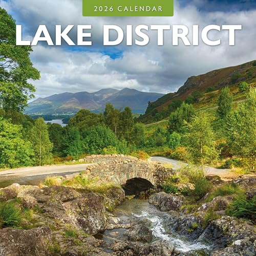 Lake District - 2026 Square Wall Calendar - by Red Robin Publishing