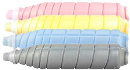 WoodJest Cartouche de Toner Couleur TN621, 4 pièces, Compatible avec l'imprimante Press C71hc 71hc C83hc 83hc