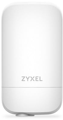Zyxel WiFi 6 Wireless Access Point AX3000 | PoE | IP55 | NWA55AXPRO | 1x GbE Ethernet Port, Outdoor Weatherproof IP55, Dual-Radio, NebulaFlex, Smart Mesh, WPA3, 802.1X/RADIUS Auth