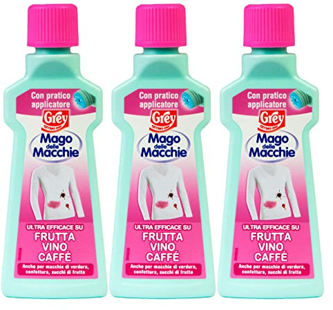 3 x Fleckenentferner für Obst- und Weinflecken, 3 Flaschen à 50 ml