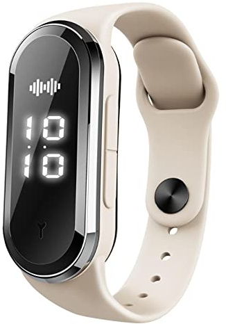 Pulsera repelente de mosquitos ultrasónico antimosquitos pulsera electrónica repelente de mosquitos reloj pulseras para adultos niños interior/exterior blanco