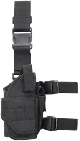 HOUOSN Pistolenholster, Gun Holster Beinholster Drop Leg Holster Airsoft Holster für Glock G17 G18 G19 M1911 zum Jagdschießen Camping Outdoor
