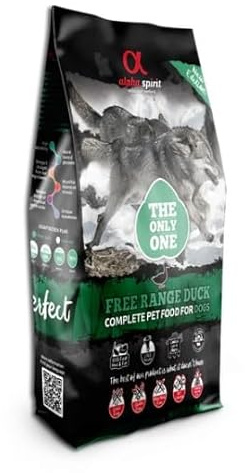 Alpha Spirit Anatra Cibo secco per cani (12 KG)