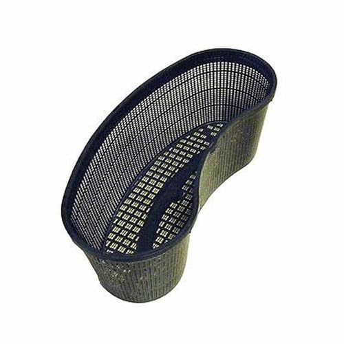 Cestini per piante da laghetto, rivestimento in iuta, vasi marginali acquatici (5, 45 cm, contorno reni, 6 litri)