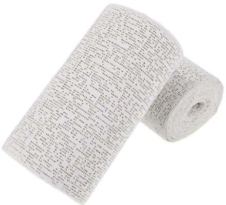 Homoyoyo 2rouleaux Paysager Robuste Brique Nappe Médiévale Pierre Bandes De Plâtre pour Artisanat Fournitures Art pour Travaux Manuels