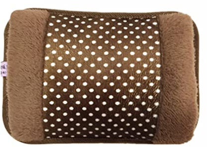 Botellas de agua caliente eléctrica de invierno Botellas recargables de agua caliente Bolsa con tapa de franela, con cubierta