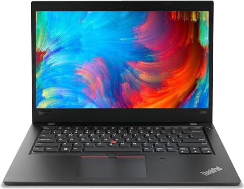 Lenovo ThinkPad L380 Business Laptop, 13.3-Inch FHD Notebook, Intel Core i5-8250U, 16GB RAM, 256GB SSD, QWERTY Keyboard, Windows 11 Pro (Renewed)