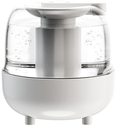 Humidificadores de cabecera - Humidificador inalámbrico | Humidificador USB con luz, humidificadores compactos para dormitorio, humidificadore de aire silenciosos de niebla fría