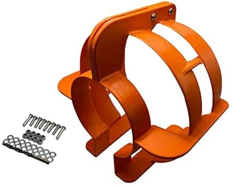 BUDZAVHIC 11-Zoll-Außenbord-PropGuard 25 PS bis 35 PS, orangefarbener Propellerschutz für Außenbord-Bootsmotoren