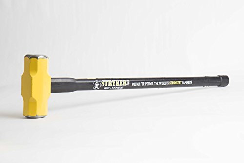 ABC Hammers StrykerPro PRO1436S 14 Pound Steel Sledge Hammer with 36 inch Steel Reinforced Rubber Handle