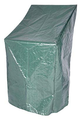 Laneetal Schutzhaube Gartenstuhl Schutzhülle Gartenmöbel PE Abdeckplane Stuhlabdeckung 65x65x120/80cm Grün