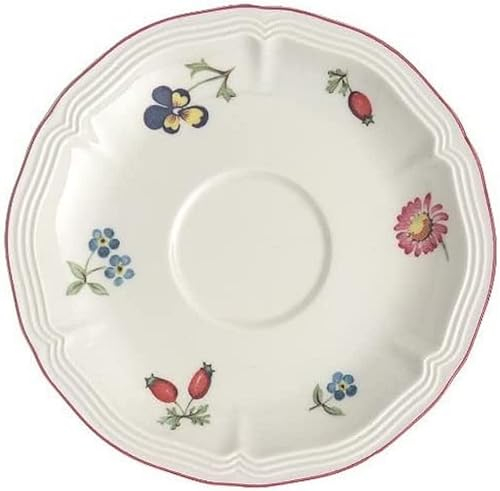 Villeroy & Boch 1023951430 Petite Fleur - Set di 6 tazzine da caffè, in Acciaio Inox, con cannucce