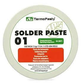 TermoPasty TOP Flux Soldering Paste in The 20 g tin for Electronics SMD Plumbing DIY etc.UK, Natural