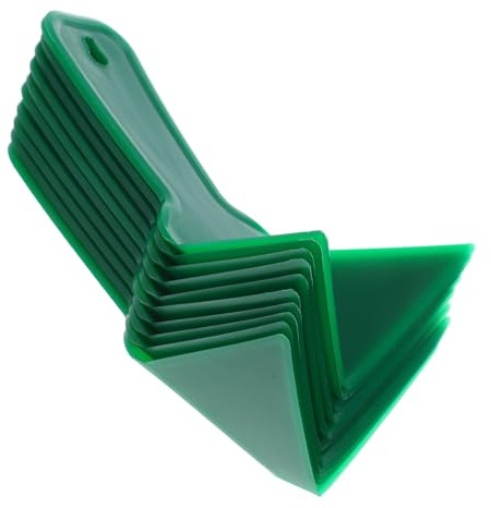 DONFAMDS Llana Para Esquinas De Paneles De Yeso 10 Piezas, Herramienta De Acabado Plástico Resistente, Para Esquinas Interiores y Exteriores, Uso Profesional Construcción y Reformas