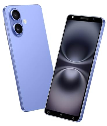 LatsYrs Cheap Mobile Phone,16GB/Expandable up to 128GB, Daul SIM Dual Camera, 3500mAh Big Battery,Android 9.0, Support Face ID/WIFI/Bluetooth (Lai16-Blue)