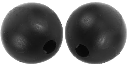 HINTRMENT Supporto in Gomma per Diapason 2 Pezzi, Base Antivibrante Nera per Diapason Curativi e Dispositivi di Meditazione, Compatibile Forchette per Guarigione Sonora e Terapia del