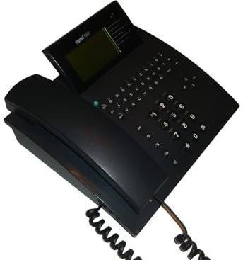 tiptel 195 lichtgrau ISDN-Profi Telelfon mit Telefonregister, volldigitalem Anrufbantworter und CTI-Schnittstelle