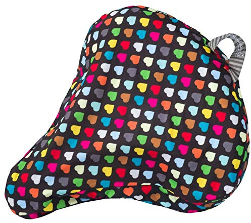 Klingeling Sattelbezug, Polka Hearts, KL100-SC