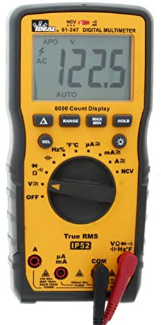Ideal Electrical 61-347 AC/DC TRMS Multimeter