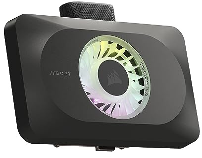 CORSAIR iCUE LINK XG3 RGB Waterblock pour Carte Graphique Hybride - Refroidissement Personnalisé Hybride - Compatible avec AMD RX 7900 XT(X) - Noir