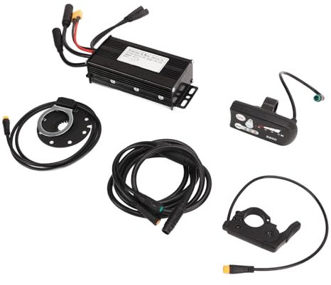 HELEVIA DC24V 36V 48V 26A 3 Mode Sine Brushless Controller S800 Panel Thumb Throttle for Electric Bicycle Conversion