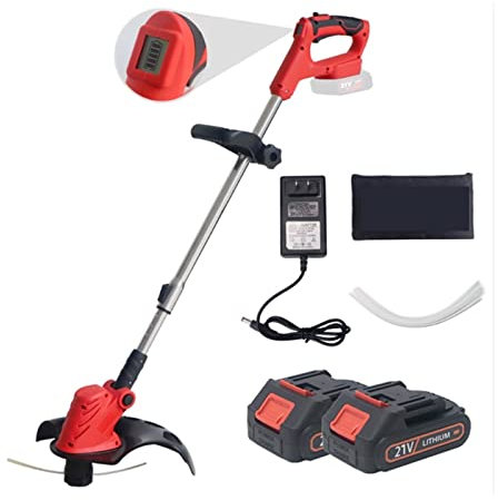 Cortadora de césped, cortacésped, cortasetos Cortacésped inalámbrico telescópico de longitud ajustable, cortadora de césped eléctrica, herramientas de poda de jardín, Compatible con 18V para el cuidad