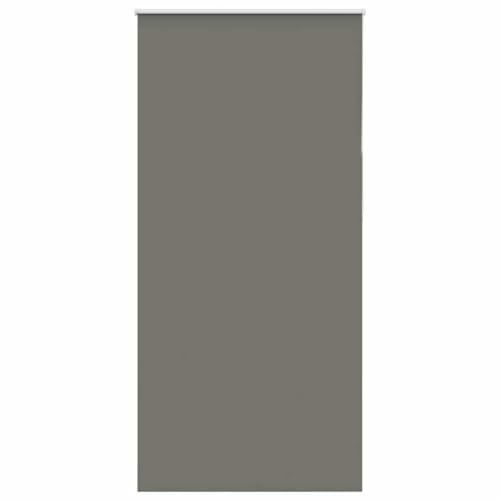 vidaXL Estor Enrollable Opaco Gris 110x230 cm Tela Ancho 105,7 cm