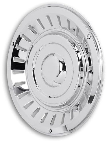 Hansen Styling Parts Radkappe Retro 17,5 Zoll - gerade Hinterachse - aus Edelstahl - universell passend für Stahlfelgen kompatibel mit Renault Trucks D-Serie & Mitsubishi Canter Radzierblenden