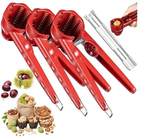 Ouvre-coquilles de noix tout-en-un – Essentiel de la cuisine à domicile(3pcs)