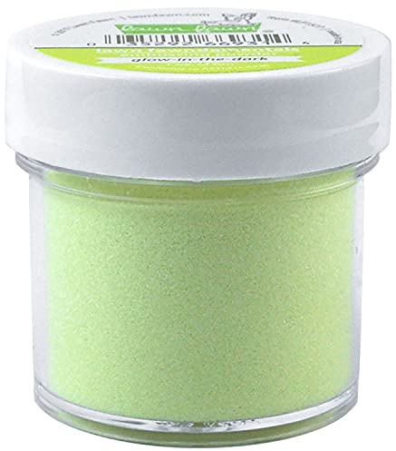 LAWN FAWN Embossing Powder 1oz-Glow-in-The-Dark, Green