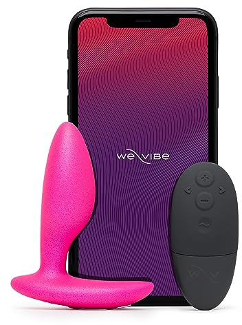 We-Vibe Ditto+ Vibrierender Anal-plug - App & Ferngesteuertes Sexspielzeug für Männer und Paare - 10 Vibrationsmodi - Silikon & Wasserdichter Anal Plug - Wiederaufladbare Adult Sex Toys - Rosa