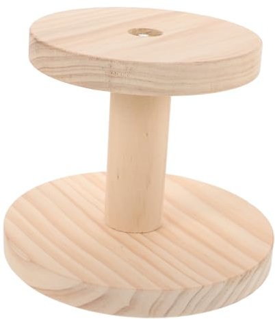 Alipis Housse de Planche à Repasser en Tissu Support de Repassage Robuste Tabouret en Bois Base Stabilisatrice pour Fer à Vapeur Couture
