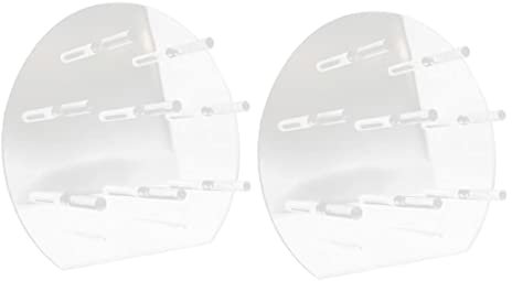 Alipis 2stücke Transparente Donut Ständer Wiederverwendbare Für Desserts Für Hochzeiten Partys Geburtstagsfeiern Und Besondere Anlässe