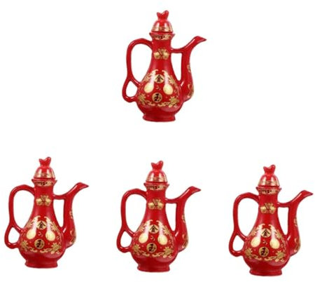 PRETYZOOM Cuenco De Cerámica Decorativo De 4 Piezas Olla Sagrada Para Quemar Turba Irlandesa Exquisita Olla Budista Tarro De Ofrenda Multifunción Accesorio Para Ofrendas En El Hogar.