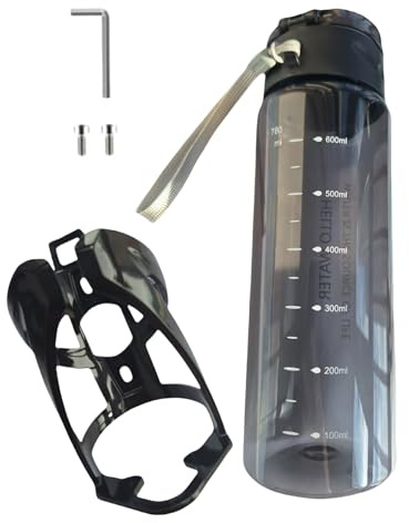 Fahrrad-Flaschenhalter mit Schrauben, PC, universeller Fahrrad-Wasserflaschenhalter für Rennräder, MTB, Fahrrad, Mountainbike, Radfahren, Kinderfahrrad, Getränkehalter (1 Stück Fahrrad-Getränkehalter