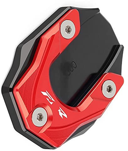 KXGHC Motorrad-Ständer Vergrößern Verlängerungskissen Seitenständer Vergrößern Platte Für Y&amaha FJR1300 FJR 1300 2001-2016 2017 2018 2019 2020 Ständerzubehör