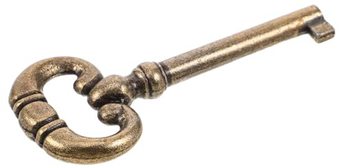 FIXOSHEE Chiave per Orologio a Pendolo in Metallo Resistente Accessorio di Riparazione Meccanica per Orologi Antichi Strumento di Ricarica Facile da Usare con Design Retrò per Componenti