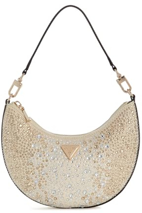 GUESS borsa da sera Tasmin Mini Shoulder Bag Gold beige