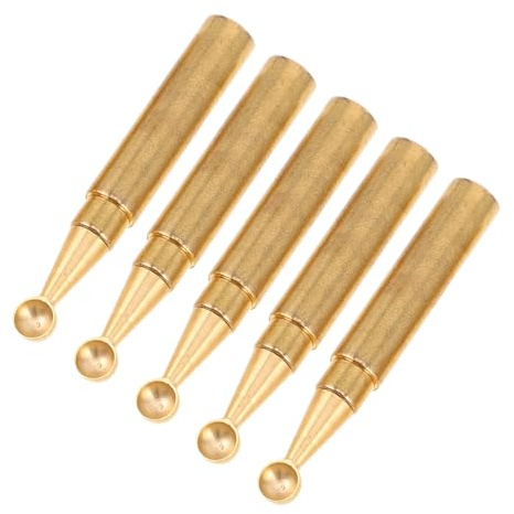 PLAFOPE 5 Sets High Impedance Replacement Spoon Welding Pen Tips Quick Heating Soldering Tool Accessories for Pyrography and Temperature Control Projects