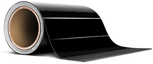VViViD Black Gloss Air-Release Adhesive Vinyl Tape Roll (4 Inch x 20ft)